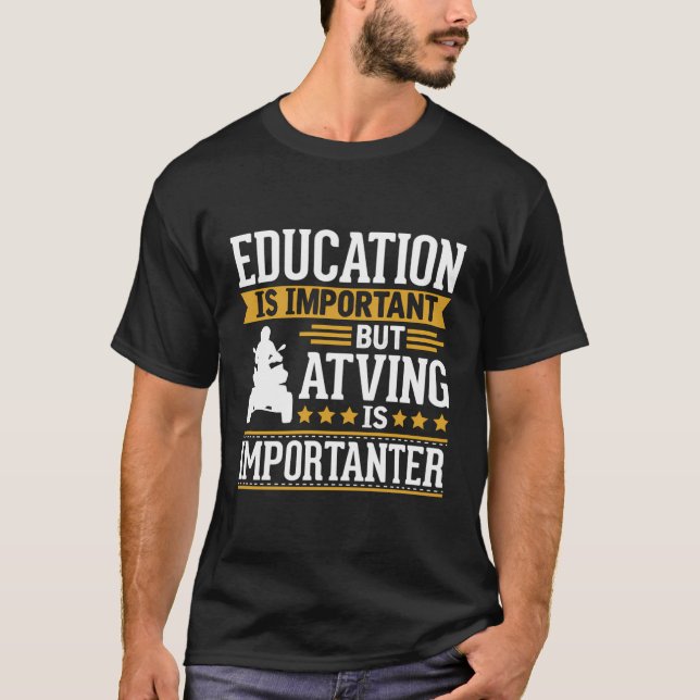 Atmen ist ein wichtiges, lustiges Geschenk T-Shirt (Vorderseite)