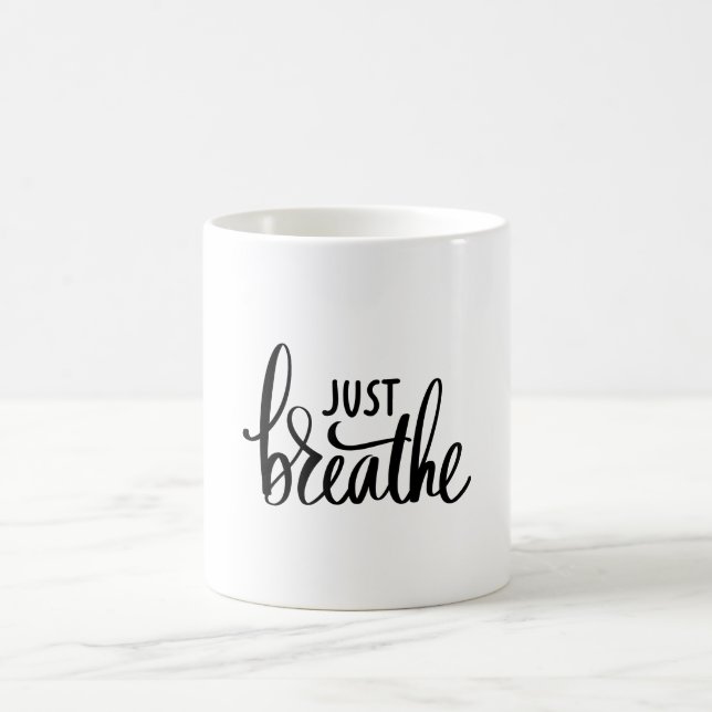 Atmen Kaffeetasse (Mittel)