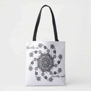 Atmen Moderne Blume Mandala Tasche