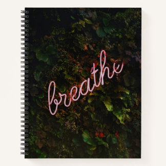Atmen Neon Nature Signature Notizbuch