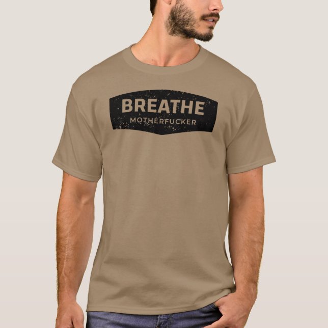 Atmen retro T-Shirt (Vorderseite)