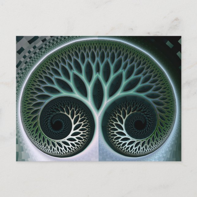 Atmen Schöne Natur Abstrakte Kunst Postkarte (Vorderseite)