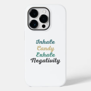 Atmen Sie ein Candy Exhale Negativativativity Phon Case-Mate iPhone 14 Pro Hülle