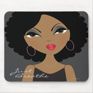 Atmen Sie einfach Mousepad