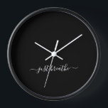 Atmen Sie einfach schwarzen Yoga Uhr<br><div class="desc">Elegant atmen Sie einfach schwarze Yoga-Uhr.</div>