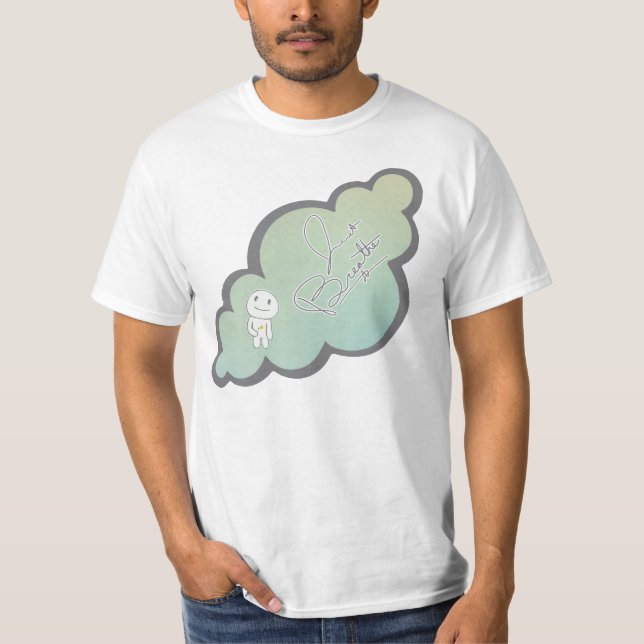 Atmen Sie einfach T-Shirt (Vorderseite)