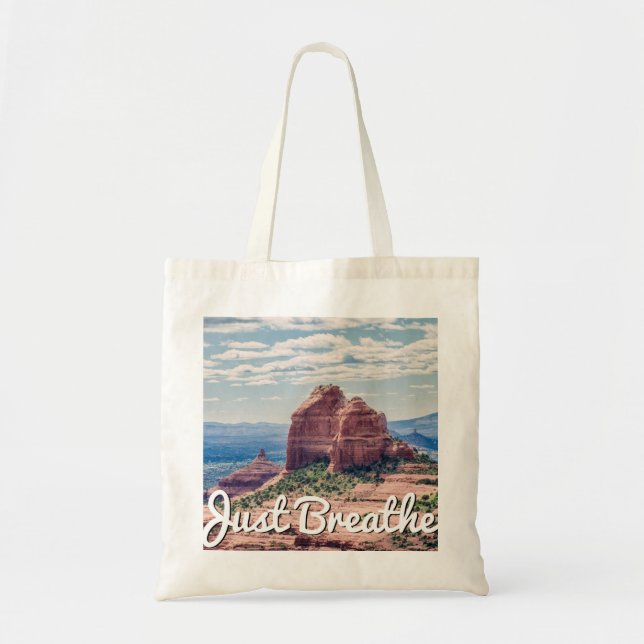Atmen Sie einfach Taschen-Tasche Sedona Tragetasche (Vorne)