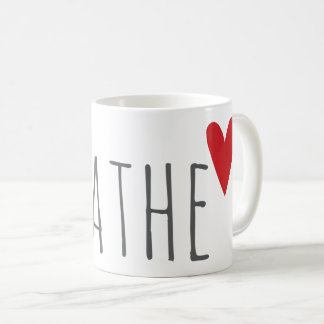 Atmen Sie Tasse