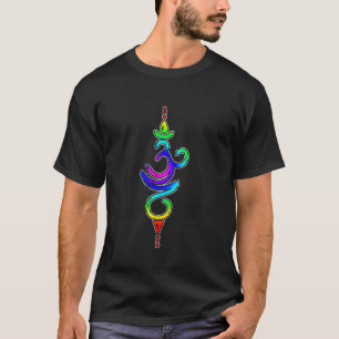 Atmen Symbol Chakra Mindfulness Hinduismus Breathi T-Shirt