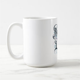 Atmen und Gelassen gehen: Personalisiert Kaffeetasse