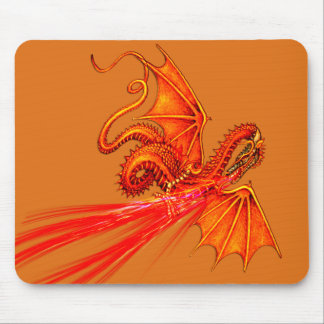 Atmenmousepad drache des Feuers Mousepad