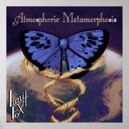 Atmosphärische Metamorphose Album Cover Poster