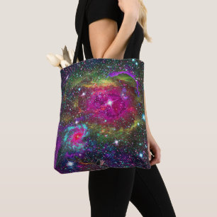 Atmosphärische Sternenfeld-Tasche Tasche