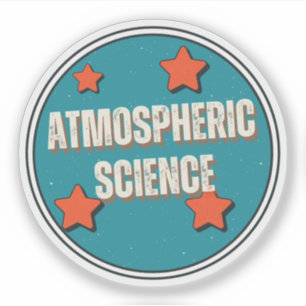 Atmosphärische Wissenschaft Aufkleber