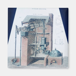 Atmosphärischer Dampf-Motor Magnet