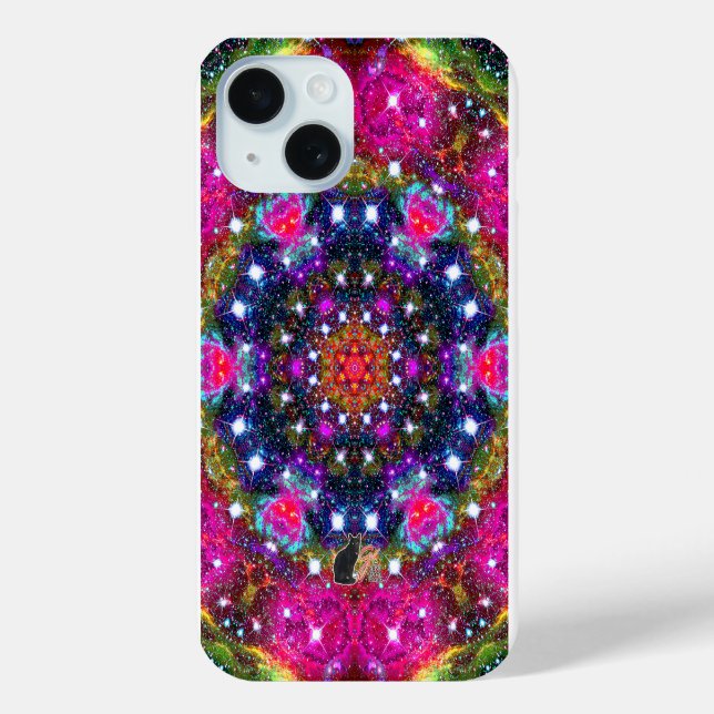 Atmosphärischer Stellar Kaleid Case-Mate iPhone Hülle (Rückseite)