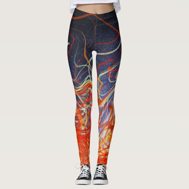 Atmosphärisches Chaos - Leggings (Vorderseite)
