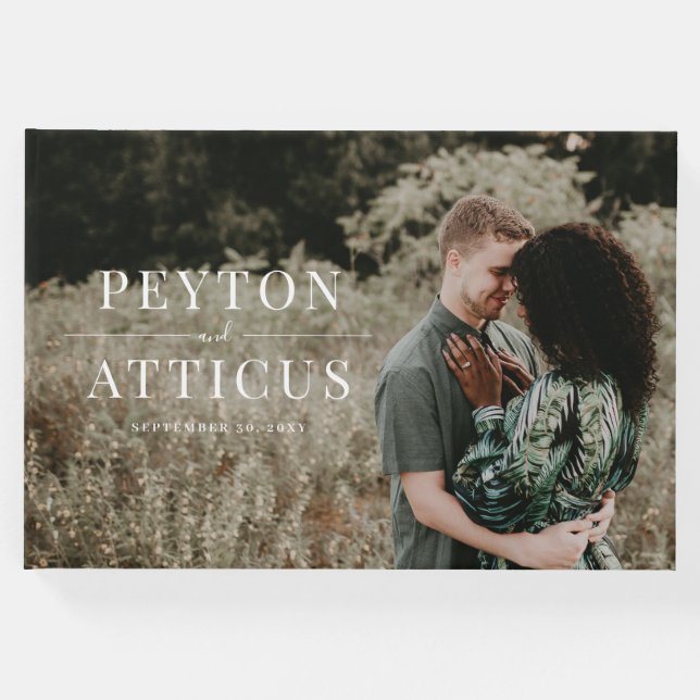 Atmosphere Verlobung Fotografie Hochzeit Gästebuch (Vorderseite)
