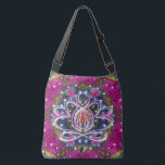 Atmospheric Zen Lotus Tragetaschen Mit Langen Trägern<br><div class="desc">In a stellar kaleidoscope the spirit of the Zen Lotus centers its energy. Center your energy and become as one with this cosmic tote of the new age. Pack your bag with your mat and block and blanket and head for the ashram to do your practice. Perfect for all your...</div>