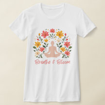 Atmung & Blütenmedikation Schlanker T - Shirt