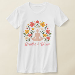 Atmung & Blütenmedikation Schlanker T - Shirt
