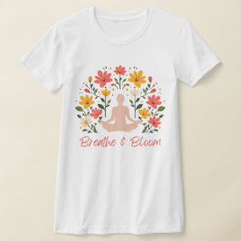 Atmung & Blütenmedikation Schlanker T - Shirt