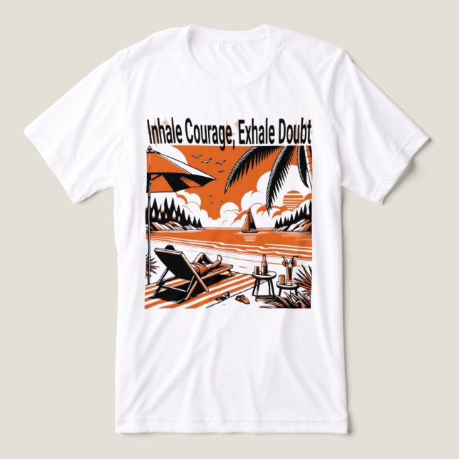 Atmungsaktivität - Motivierend Tri-Blend Shirt (Design Vorderseite)