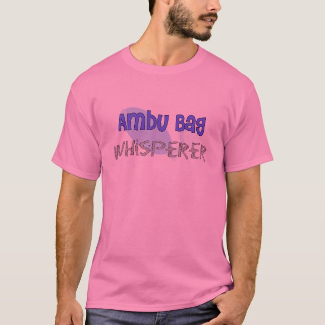 Atmungstherapeut "Ambu-TascheWhisperer " T-Shirt (Vorderseite)
