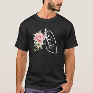 Atmungstherapeut Atemtherapie Blumen T-Shirt