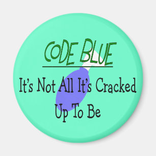 Atmungstherapeut-"Code-Blau-" Entwürfe Magnet