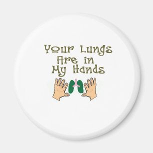 Atmungstherapeut-Geschenke "Lungen in meinen Magnet
