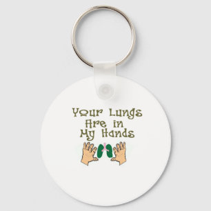 Atmungstherapeut-Geschenke "Lungen in meinen Schlüsselanhänger