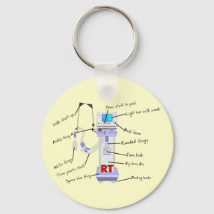 Atmungstherapeut-Geschenke Schlüsselanhänger