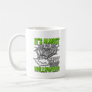 Atmungstherapeut Halloween Spinnennetz Design_ Kaffeetasse