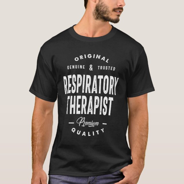 Atmungstherapeut Job Title Gift T-Shirt (Vorderseite)