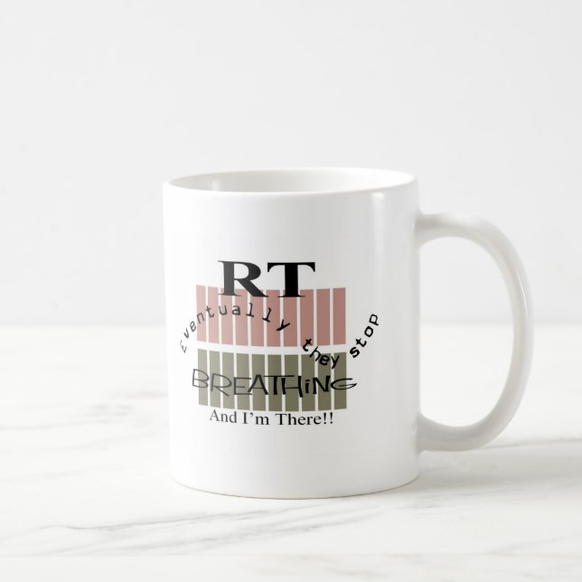 Atmungstherapeut-lustige Geschenke Kaffeetasse (Rechts)
