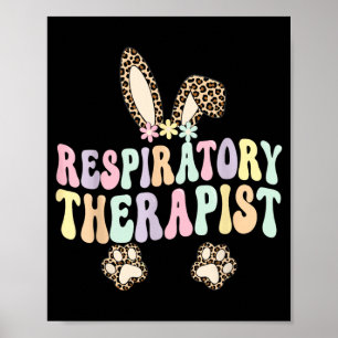 Atmungstherapeut Oster Rt Krankenschwester Eier Mä Poster