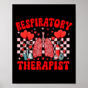 Atmungstherapeut Pflegeprofi Lustiger RT V Poster