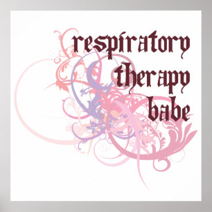 Atmungstherapie-Baby Poster