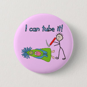 Atmungstherapie-Geschenke "ich kann Rohr es! " Button