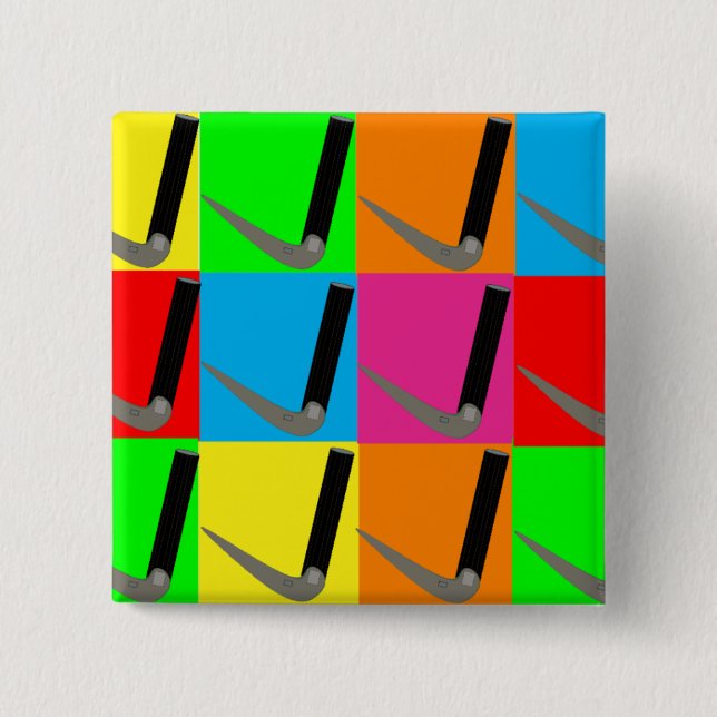 Atmungstherapie Popart Laryngosope Geschenke Button (Vorderseite)