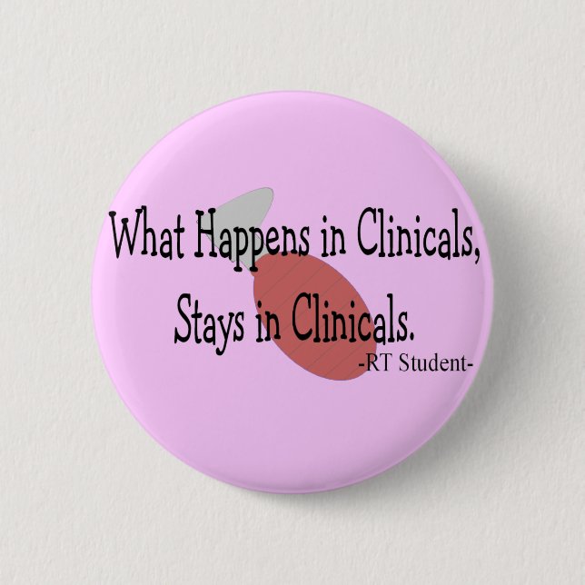 Atmungstherapie-Studenten-Geschenke Button (Vorderseite)