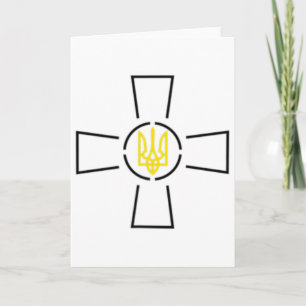 Ato Cross Tryzub Ukraine Wolodymyr Selenskyj Karte