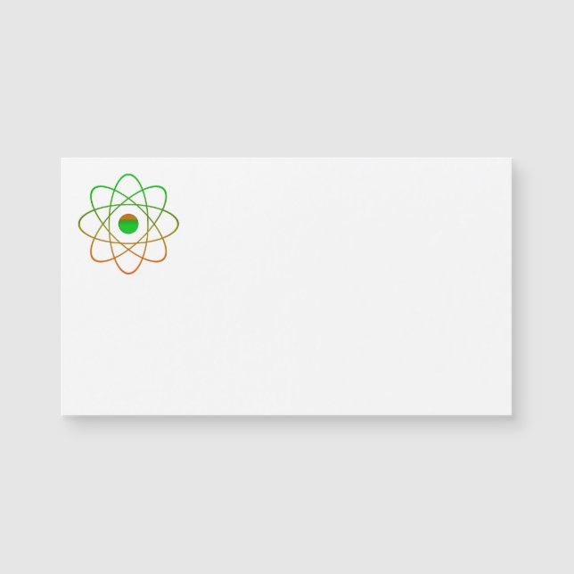Atom Business Cards Magnetkarte (Vorderseite)