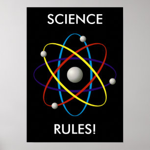 Atom (Farbe) Poster