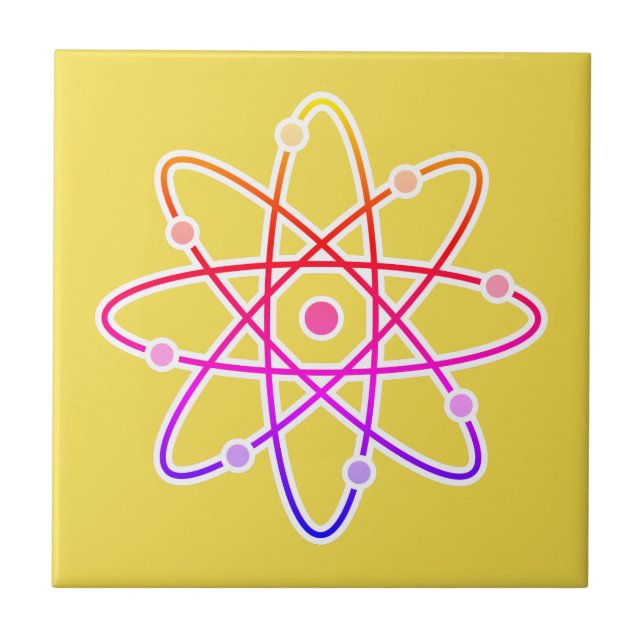 Atom Fliese (Vorderseite)