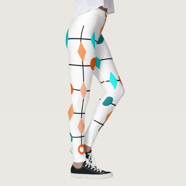 Atom Grid Leggings (Rechts)
