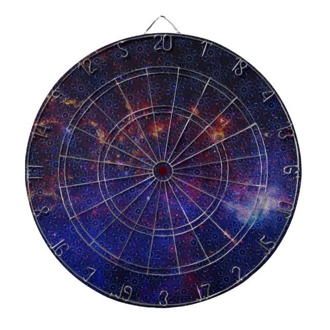 Atom Pattern Dartscheibe (vorne)