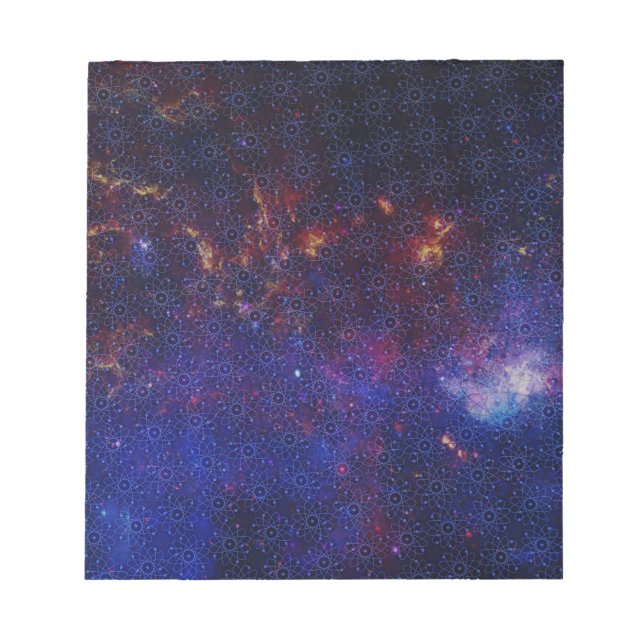 Atom Pattern Notizblock (Vorderseite)