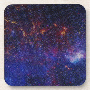 Atom Pattern Untersetzer